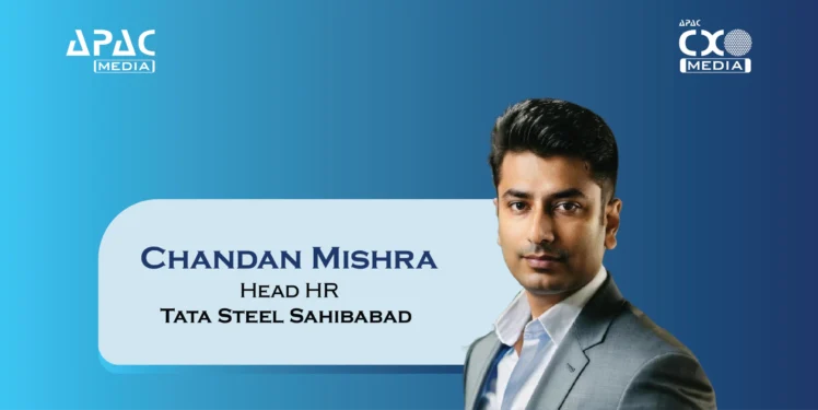 Chandan Mishra is appointed Head-HR, Sahibabad at Tata Steel. With nearly a decade at Tata Steel and prior HR roles at Asian Paints and Samsung, Mishra brings extensive experience in workforce development and strategic HR.