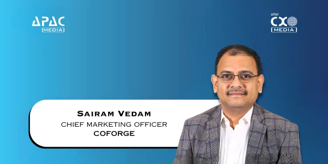 Coforge Appoints Sairam Vedam as Chief Marketing Officer