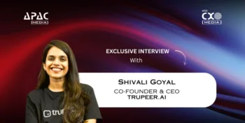 Shivali Goyal explained that Trupeer.ai helps companies like Diageo and Hedrick Gardner slash IT video production time, onboard employees and build knowledge bases by automating video creation.