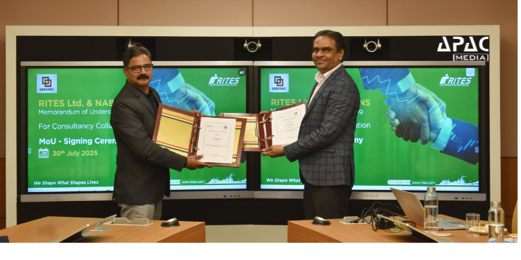 RITES, NABCONS Sign MoU to Collaborate on Infrastructure and Rural Development Projects
