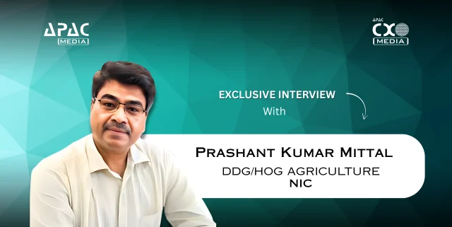 Prashant Kumar Mittal, DDG/HOG Agriculture at NIC, discusses India's tech-driven agricultural transformation and highlights NIC's vision for a data-driven, inclusive ecosystem through platforms like AgriStack, PM-KISAN and UFSP.