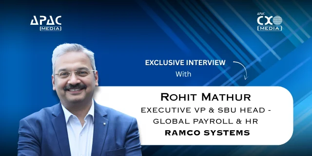 'Ramco Paycee delivers accurate, agile, transparent payroll with personalized support to workforce': Rohit Mathur, Executive VP & SBU Head – Global Payroll & HR, Ramco