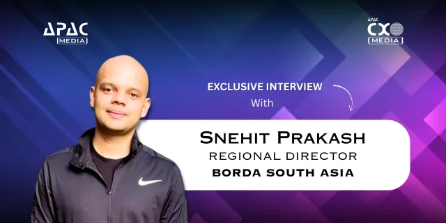 Snehit Prakash, Regional Director, BORDA South Asia