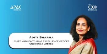 Aditi Sharma, Chief Manufacturing Excellence Officer, Uno Minda