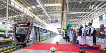 Prime Minister Narendra Modi inaugurated the 19-km-long Bengaluru metro yellow line, connecting RV Road to Bommasandra and Electronic City.