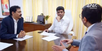 IPPB has surpassed 12 crore customers, mobilised deposits worth Rs 20,000 cr and posted Rs 134 cr profit with Rs 2,200 cr revenue, as reviewed by MoS Dr. Chandra Sekhar Pemmasani.