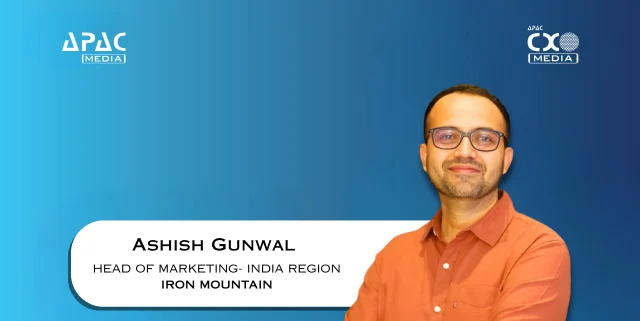 Iron Mountain Appoints Ashish Gunwal as Head of Marketing for India Region