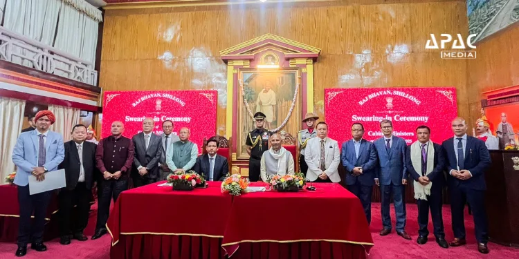 CM Conrad Sangma reshuffled the Meghalaya Cabinet, replacing eight ministers with new faces while retaining key allies, to balance regional representation and uphold coalition commitments despite the NPP’s growing majority.