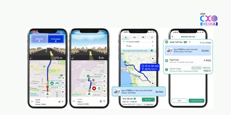 Mappls app now shows live traffic signal timers & NHAI toll savings, making driving in India smarter, faster & more economical with AI-powered updates.
