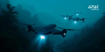 IIT Bombay researchers develop a novel ‘bearing-only’ control scheme enabling VTOL drone swarms to fly in formation without GPS or communication.