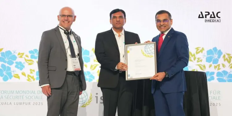 India wins ISSA Award 2025 for Outstanding Achievement in Social Security, recognising e-Shram and its inclusive digital welfare impact.