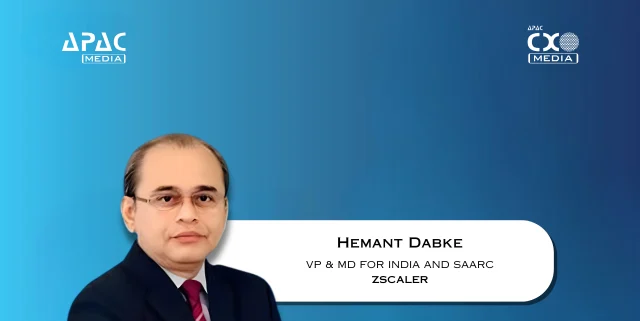 Zscaler has appointed Hemant Dabke as Vice President and Managing Director for India and the SAARC region, signalling a focused push to expand its regional leadership and deepen engagement in the growing cybersecurity market.