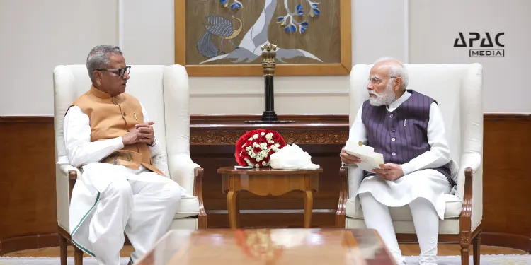 Sikkim Governor meets PM Modi to discuss key infrastructure and development issues ahead of PM’s likely visit to the state later this month.