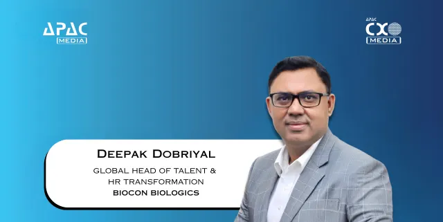 Deepak Dobriyal has been appointed Global Head of Talent & HR Transformation at Biocon Biologics to lead talent, HR transformation and skill-based learning initiatives.