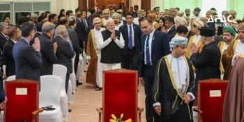 PM Modi highlights India’s 8% growth and signs India-Oman CEPA, boosting bilateral trade to $10.6B and strengthening economic ties in the Gulf region.