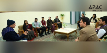 LG Manoj Sinha Interacts with IAS Trainees During Bharat Darshan Visit to Jammu