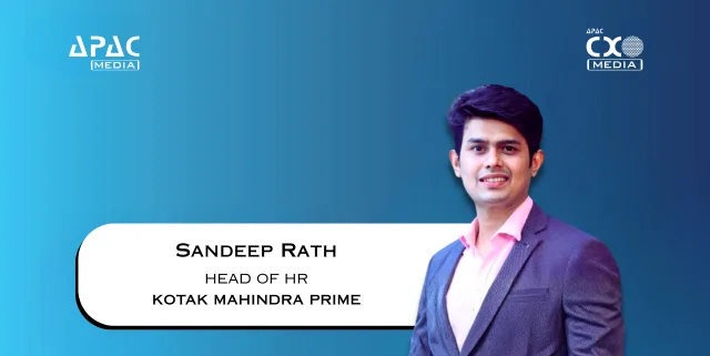 Sandeep Rath has been appointed HR head of Kotak Mahindra Prime to lead talent strategy, workforce development, and digital HR transformation across the NBFC.