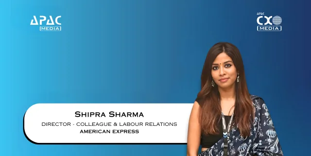 Shipra Sharma has been promoted to Director - Colleague & Labour Relations at American Express, where she will lead enterprise-wide colleague relations, labour governance and compliance initiatives.