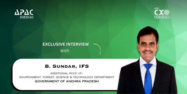 ‘The Main Challenge in Implementing IT in Forestry is the Lack of Relevant Use Cases’: B. Sundar, IFS, Additional PCCF (IT), Environment, Forest, Science & Technology Department, Andhra Pradesh Govt