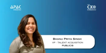Bhanu Priya Singh has been promoted to VP – Talent Acquisition (Media & Tech) at Publicis Groupe, where she will lead strategic hiring, governance and future-ready workforce building in India.