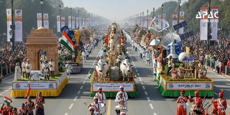 Delhi authorities have introduced metro announcements and a QR code-based parking system to manage crowds and traffic for Republic Day celebrations along Kartavya Path, guiding spectators to enclosures and designated parking lots.