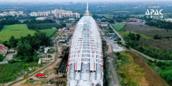 India’s first bullet train project marks a major milestone with the completion of a high-speed mountain tunnel in Maharashtra’s Palghar district.