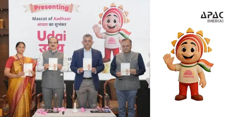 UIDAI has unveiled ‘Udai’, the official Aadhaar mascot, to make Aadhaar services more accessible and people-friendly. Launched through a national MyGov competition, the mascot aims to simplify communication on updates, authentication and responsible Aadhaar usage.