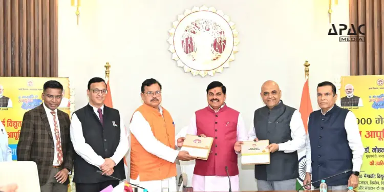 MP Govt Signs Agreements for 4,000 MW Thermal Power to Ensure Full Electricity Supply