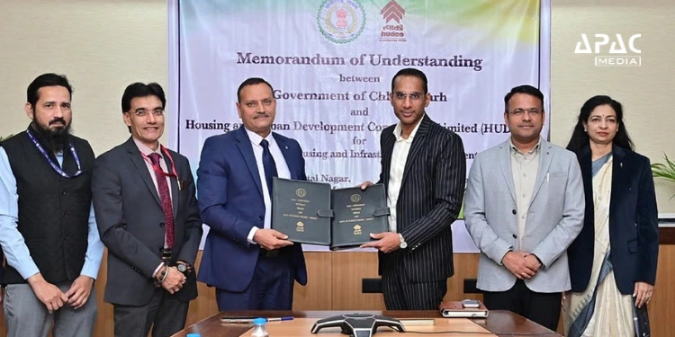 HUDCO Signs Rs 1 Lakh Cr MoU with Chhattisgarh Govt to Boost Urban Infrastructure