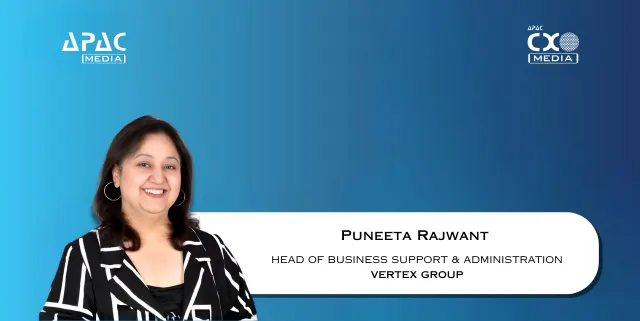 Vertex Group Appoints Puneeta Rajwant as Head of Business Support and Administration