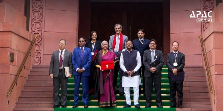Budget 2026-27 pegs spending at Rs 53.47 lakh crore, with Finance, Defence, Roads and Railways receiving the highest allocations.