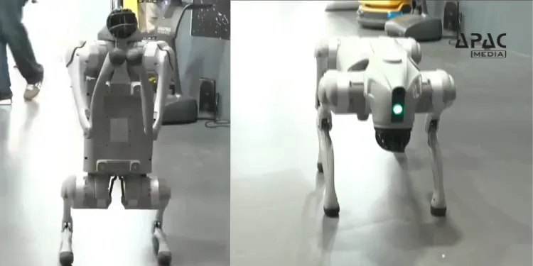 Galgotias University was asked to vacate its stall at the IndiaAI Impact Summit after controversy erupted over the display of a Chinese-made Unitree robotic dog allegedly presented as an in-house innovation.