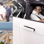 CM MK Stalin inaugurates Tata Motors-Jaguar Land Rover’s Rs 9,000 crore passenger car plant in Ranipet, Tamil Nadu, marking JLR’s first India facility.