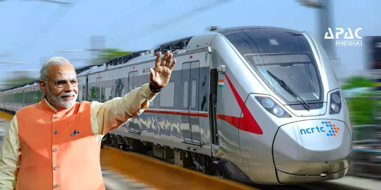 Central Govt Launches Namo Bharat Rapid Rail, Meerut Metro to Boost Urban Transport Network