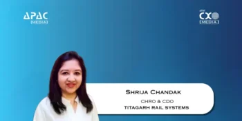Shrija Chandak Appointed CHRO, CDO of Titagarh Rail Systems