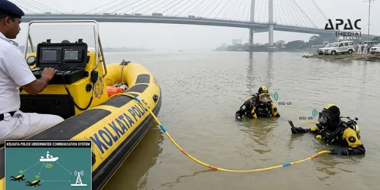Kolkata Police plans to procure an advanced underwater communication system worth Rs 24 lakh to enhance rescue operations in the Ganga, along with modern diving gear, boats and safety equipment under a nearly Rs 6 crore upgrade.