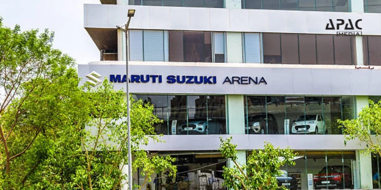 Maruti Suzuki Shares Rise 5% on Record April Sales, 33% YoY Growth Drives Auto Rally
