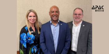 L to R: Caroline Levander, Reginald DesRoches, David Sholl