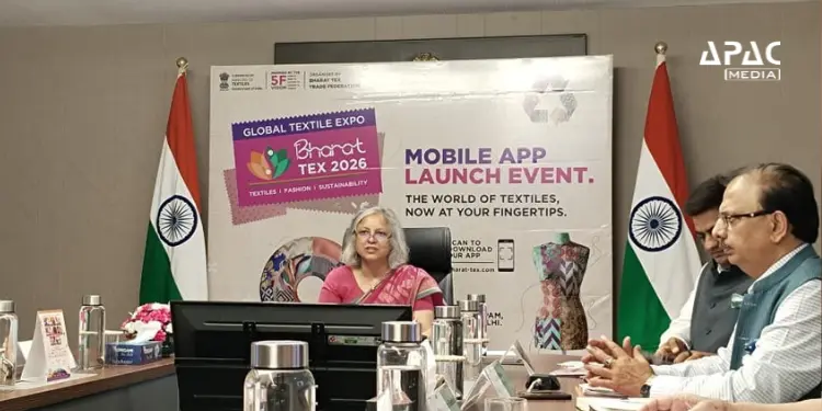 Ministry of Textiles Launches Bharat Tex 2026 App to Boost Global Textile Industry