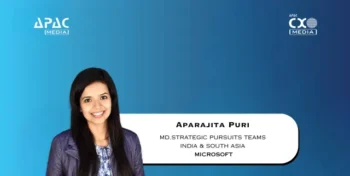 Aparajita Puri Appointed Managing Director, Strategic Pursuits Team for India and South Asia at Microsoft