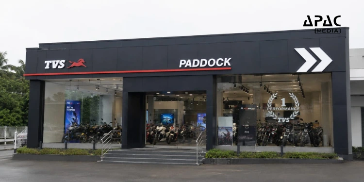 TVS Motor to Roll Out Premium Retail Channel ‘TVS Paddock’ in FY27