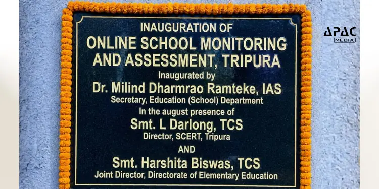 Tripura Launches First-Ever Online School Monitoring Platform to Improve Learning Outcomes