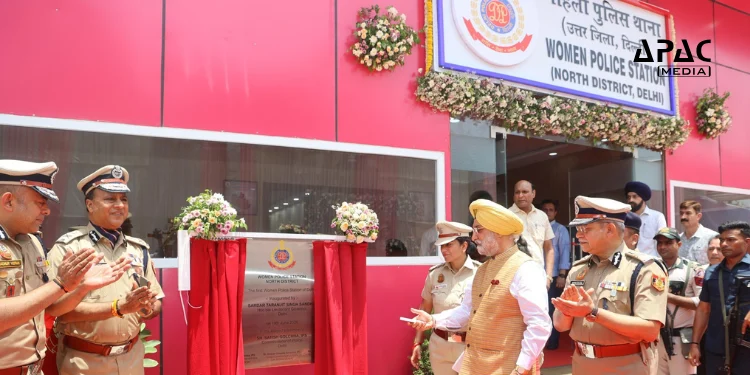 Delhi LG Inaugurates First All-Women Police Station to Strengthen Women’s Safety