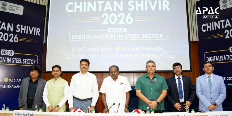 India Targets 300 MT Steel Capacity by 2030, 400 MT by 2035: Minister Kumaraswamy Pushes Digitalisation, AI Adoption