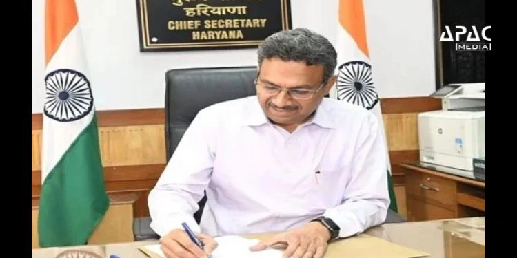 IAS Anurag Rastogi Given Additional Charge in Haryana