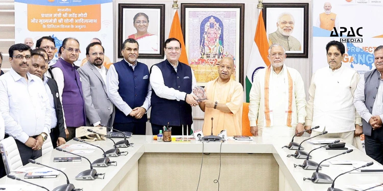 CM Yogi Launches Project Ganga for 20 Lakh Homes