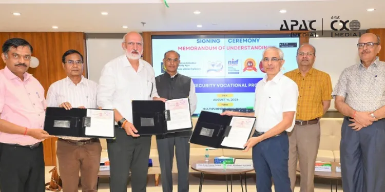 IIT Kanpur Signs Tripartite MoU with DBRAU, VIF to Launch Cybersecurity Vocational Programme