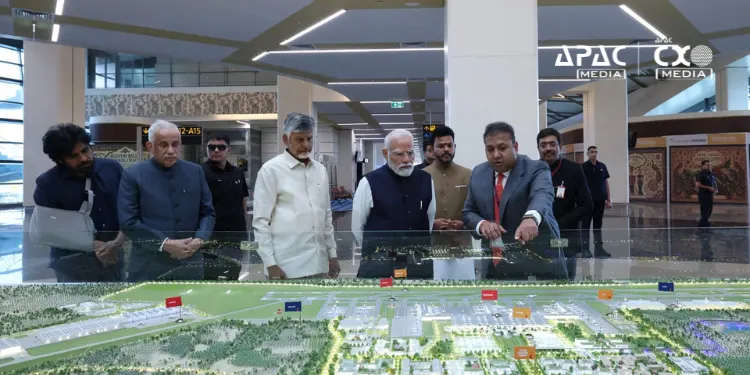 PM Modi Launches Rs 18,000 Cr Development Projects in Andhra Pradesh, Boosting Semiconductors, Renewable Energy, Infrastructure