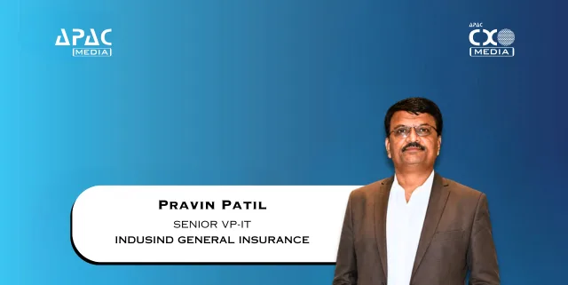 IndusInd General Insurance Elevates Pravin Patil To SVP IT After 14-Year Journey