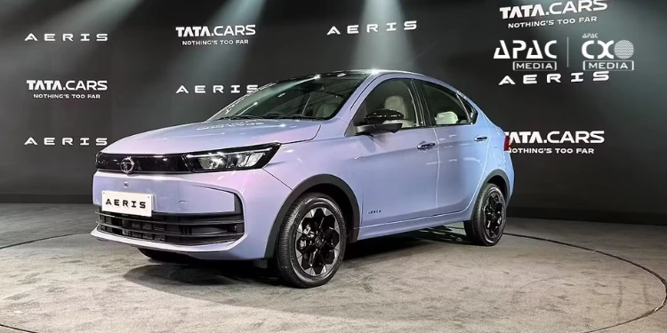 Tata Motors Launches New Aeris Compact Sedan at ₹5.29 Lakh; Check Petrol, CNG and AMT Prices